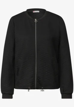 Zipper Jacke mit Struktur