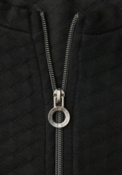 Zipper Jacke mit Struktur